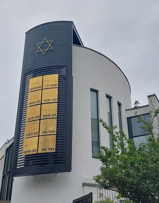 Beth Shalom Synagoge Außenfassade