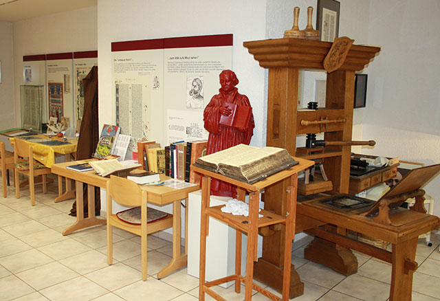 Bibelmuseum Neustadt Druckerpresse